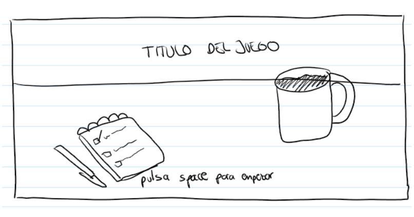 Title Screen Wireframe